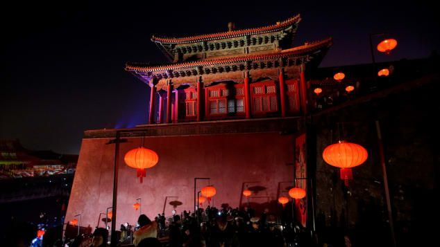 Festival Lampion di Kota Terlarang China