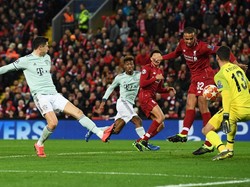 Liverpool vs Bayern Masih Tanpa Gol di Babak I