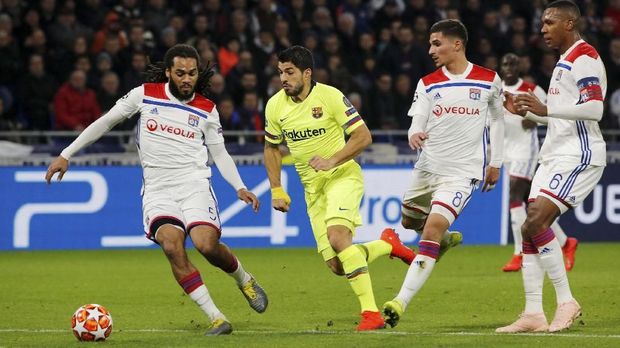 Luis Suarez gagak cetak gol dalam 16 laga tandang di Liga Champions.