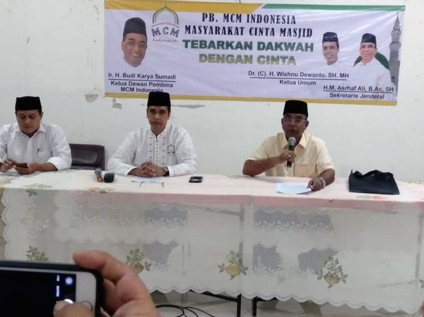 PB MCM Kritisi Politik Praktis di Masjid