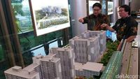 Hunian River View, Hanya Jalan Kaki ke Stasiun LRT