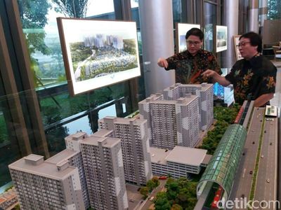 Hunian River View, Hanya Jalan Kaki ke Stasiun LRT