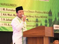 Rommy Ajak Alumni Pesantren Kempek Cirebon Menangkan Jokowi-Maruf