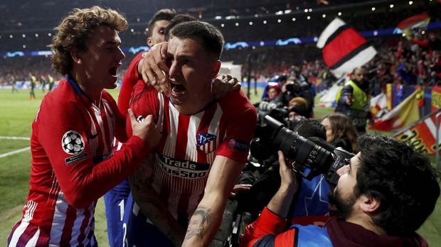 Atletico hanya perlu menahan imbang Juventus untuk lolos ke perempat final.