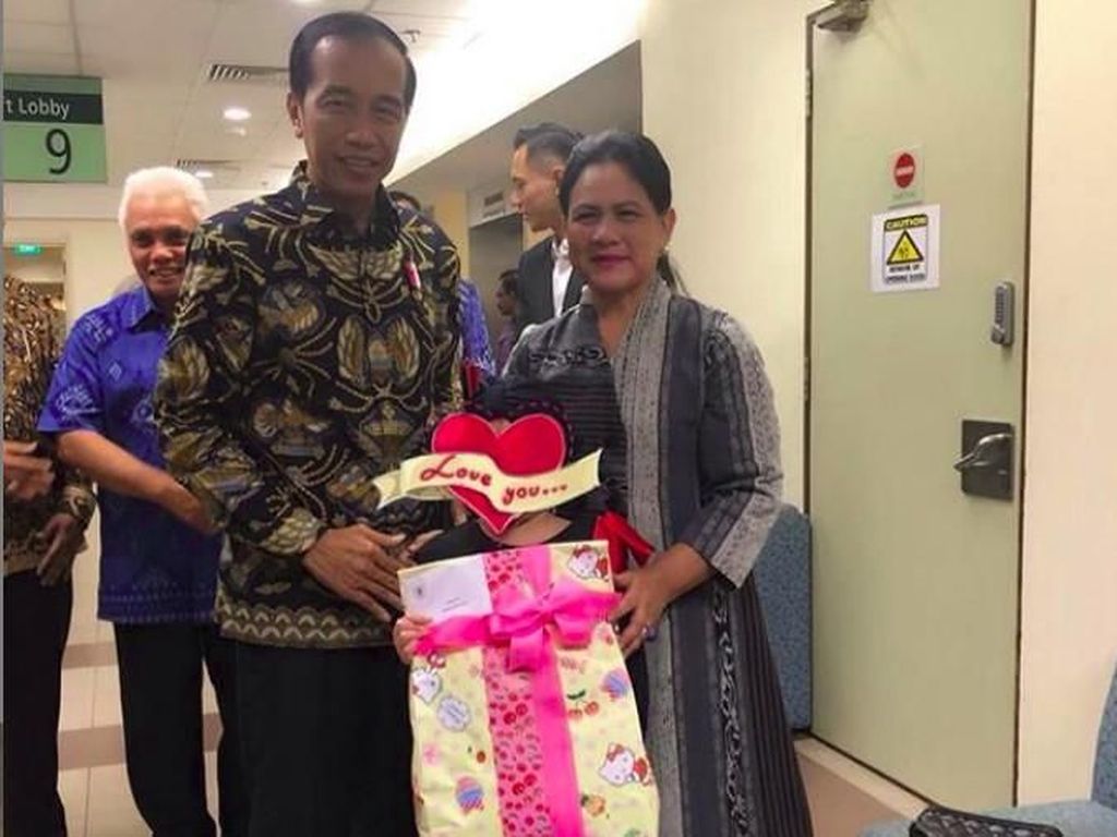 Jokowi Janji Ajak Lihat Rusa di Istana Bogor, Anak Denada Lompat Kegirangan