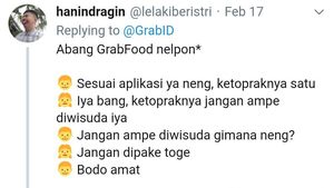 Netizen Adu Lucu Bikin Percakapan Plesetan Makanan dengan Ojek Online