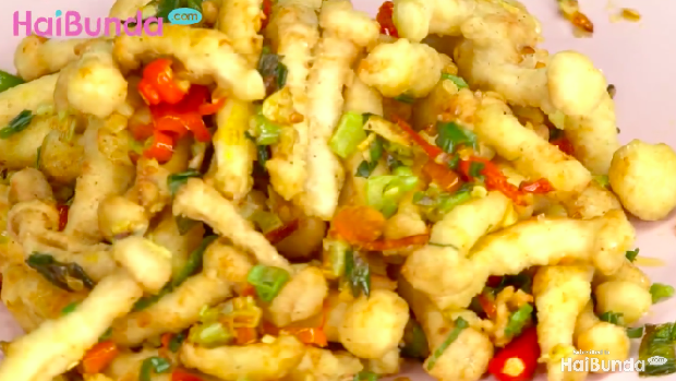 Jamur shimeji cabai garam/