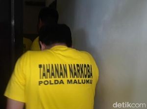 Nyabu di Rumah Dinas Wagub Maluku, Ajudan Ditangkap