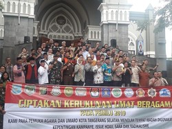 Warga Tangsel Sepakat Tak Gunakan Tempat Ibadah untuk Kampanye