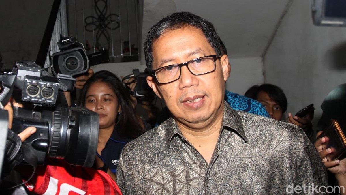 Plt Ketua Umum PSSI Joko Driyono ditahan 20 hari. (Lamhot Aritonang/detikSport)