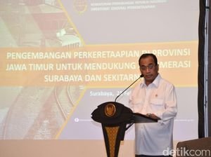 Dapat Hibah dari Jerman, Menhub Mau Kembangkan KA Regional Surabaya