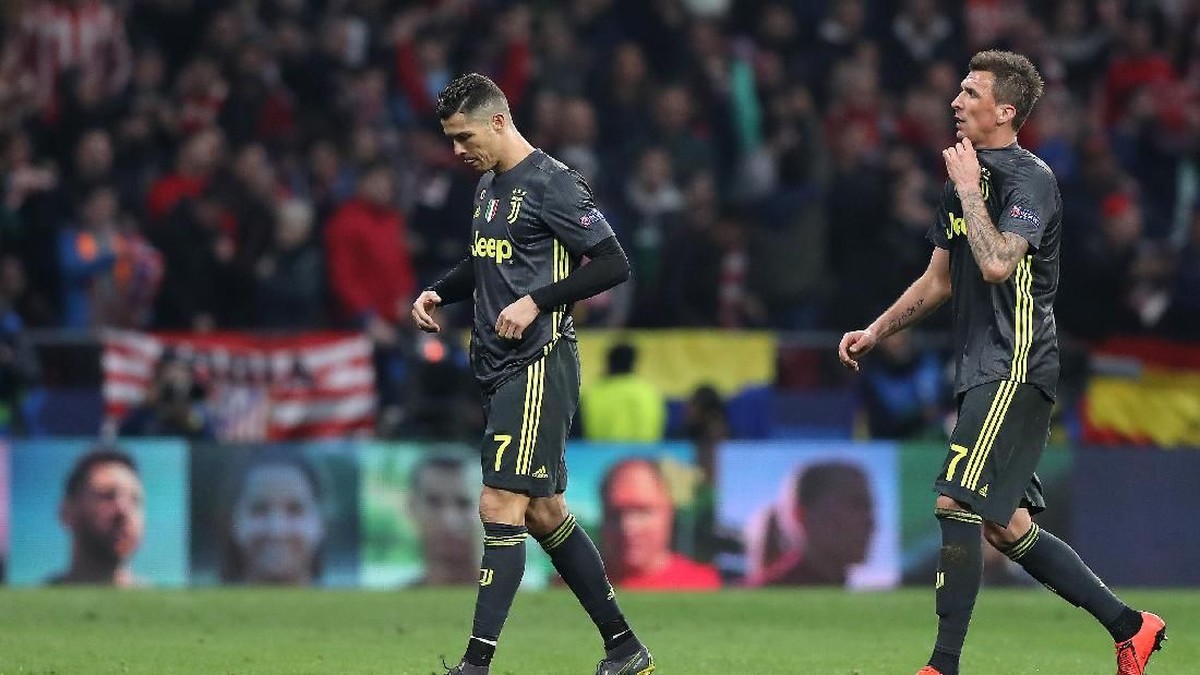 Juventus kalah dari Atletico Madrid. (Foto: Angel Martinez/Getty Images)