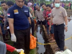 Polisi Kejar Pembuang Bayi di Sawah Situbondo