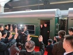 Naik Kereta Api, Kim Jong Un Berangkat ke Vietnam