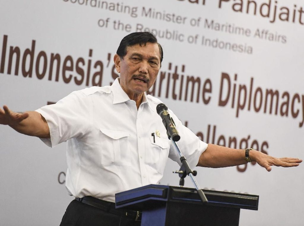 Luhut Kasih Balasan Menohok ke Orang yang Bilang Jokowi Tak Bisa Kerja