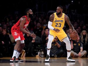LeBron Double-Double, Lakers Tundukkan Rockets LeBron Double-Double, Lakers Tundukkan Rockets
