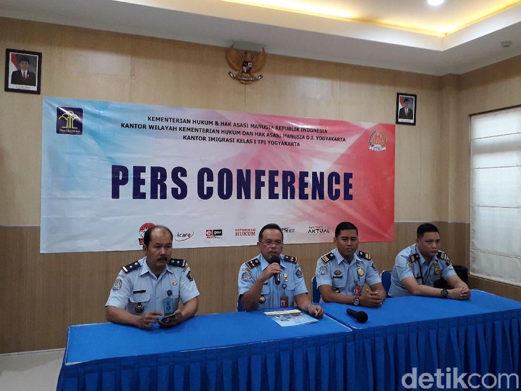 Berulah di Prawirotaman, WNA Inggris Diamankan Imigrasi Yogya Berulah di Prawirotaman, WNA Inggris Diamankan Imigrasi Yogya