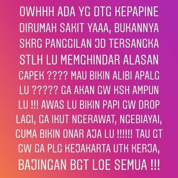 Instagram Story Dewi Perssik