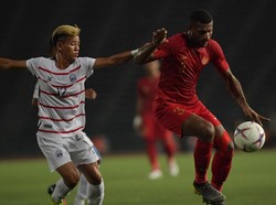 Babak 1: Indonesia Ungguli Kamboja Berkat Gol Marinus