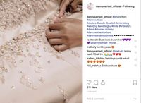 Postingan gaun yang diduga milik Syahrini