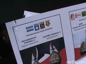 7.783 Surat Suara di Pekanbaru Rusak