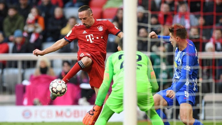 Hasil Liga Jerman: Kalahkan Hertha, Bayern Tempel Dortmund