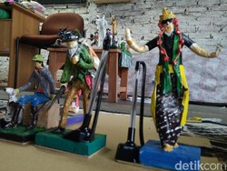 Keren! Limbah Kertas Disulap Jadi Patung Dijual ke Luar Negeri