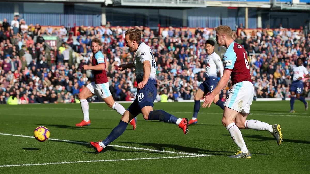 Tottenham Hotspur dikalahkan Burnley 1-2 dalam lanjutan Liga Inggris. Foto: Alex Livesey / Getty Images
