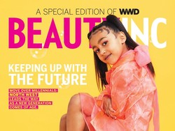 Aksi Putri Kim Kardashian Eksis di Cover Majalah Pada Usia 5 Tahun