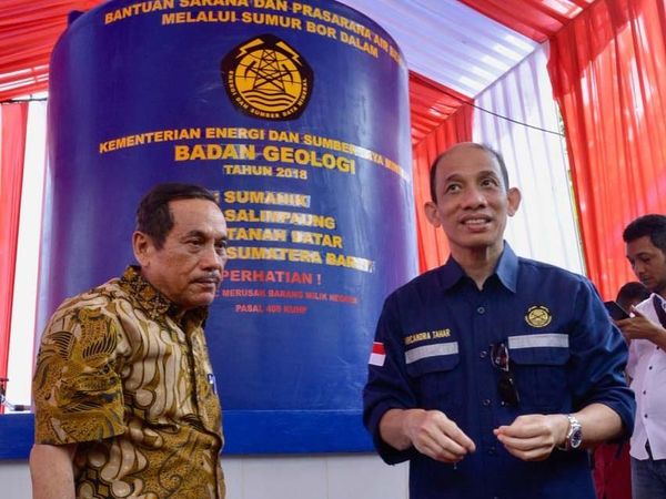 Ada Sumur Bor, Warga di Tanah Datar Tak Pusing Lagi soal Air