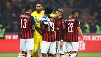 Milan pantas berpesta. Untuk pertama kalinya sejak Desember 2012, mereka bisa mencatatkan kemenangan dengan skor tiga gol atau lebih untuk pertama kalinya. (Foto: Marco Luzzani/Getty Images)