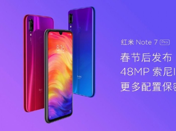 Redmi Note 7. Foto: Weibo via GSM Arena