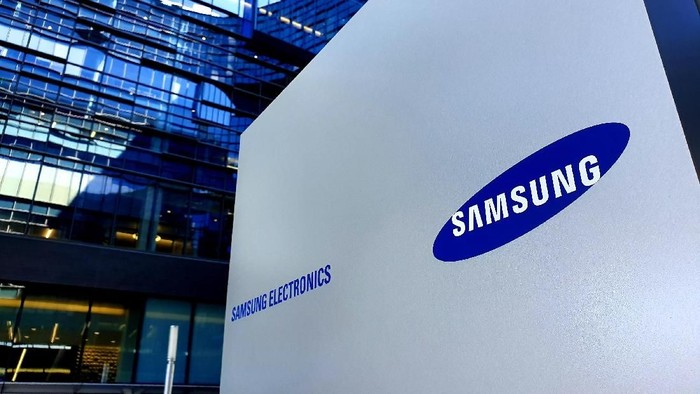 Logo Samsung. Foto: Muhamad Imron Rosyadi/detikINET Logo Samsung. Foto: Muhamad Imron Rosyadi/detikINET