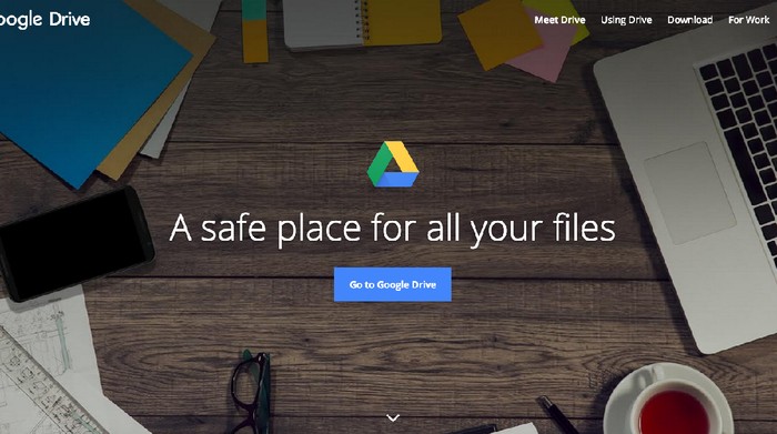 Google Drive, layanan penyimpanan yang sekarang kian lazim digunakan termasuk di WhatsApp. (Foto: dok. Google)