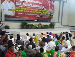 Sumpah Prabowo: Saya Tak akan Istirahat Sebelum Petani Tersenyum