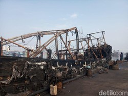 21 Saksi Diperiksa, Polisi Gelar Kasus Kebakaran Kapal di Muara Baru