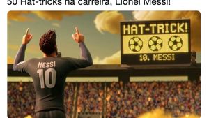 Messi Panen Sanjungan di Medsos, Statistik Hebatnya Diumbar