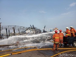 Polisi Tentukan Tersangka Kebakaran Kapal di Muara Baru Usai Gelar Perkara