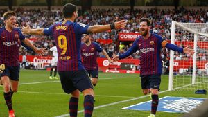Messi Gemilang, Barcelona Menang