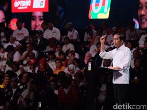 Tutup Pidato, Jokowi Gaungkan Optimisme Indonesia Maju Tutup Pidato, Jokowi Gaungkan Optimisme Indonesia Maju