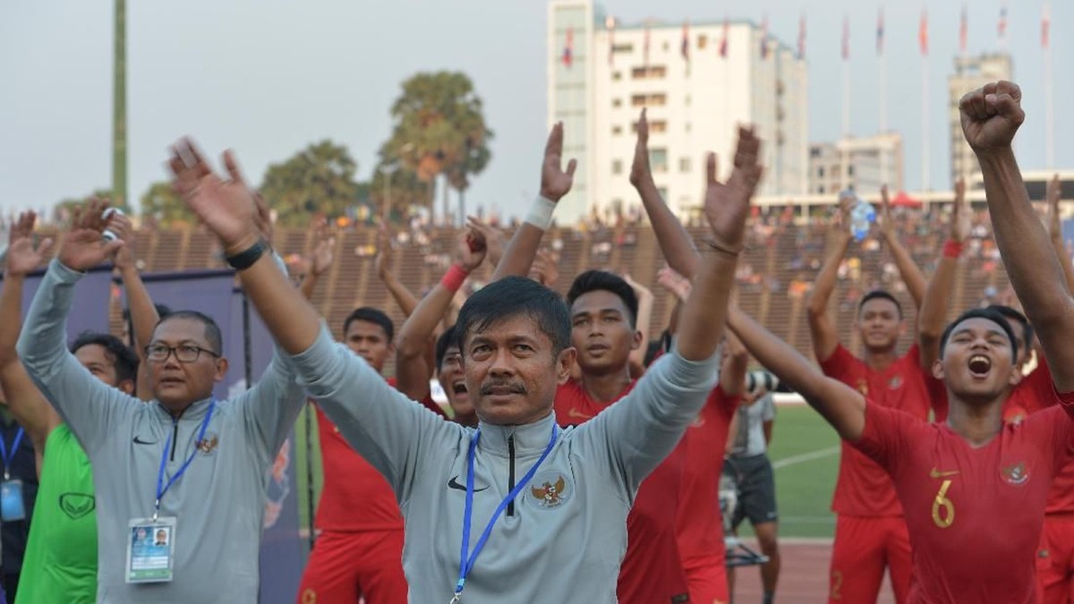 Timnas Indonesia ke final Piala AFF U-22. (Foto: Nyoman Budhiana/Antara Foto)
