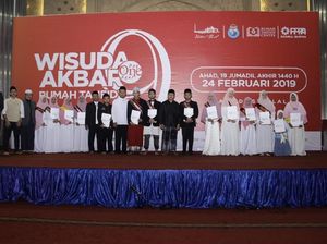 8.978 Penghafal Alquran Ikuti Wisuda Akbar Serentak di 13 Provinsi 8.978 Penghafal Alquran Ikuti Wisuda Akbar Serentak di 13 Provinsi
