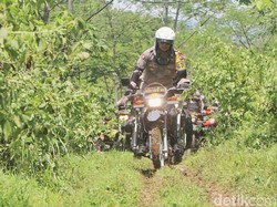 Polisi Kediri Gandeng Komunitas Trail untuk Jamah Warga Desa
