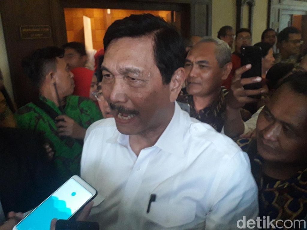 Panggil Badan Siber Nasional, Luhut Bahas Keamanan Panggil Badan Siber Nasional, Luhut Bahas Keamanan