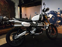 Triumph Scrambler 1200 XE Mendarat di RI
