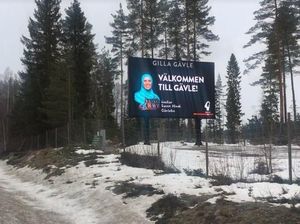 Papan Iklan di Kota Swedia Tampilkan Wanita Berhijab, Warga Protes