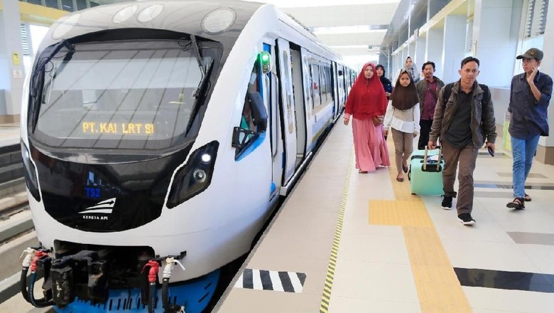 LRT Palembang | Sumber: PT KAI