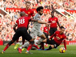Dalam pertandingan yang diselenggarakan pada Minggu (24/2/2019) malam WIB, Liverpool lebih banyak melakukan pengusaan bola. Lee Smith/Reuters.