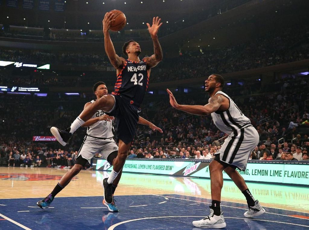 Hasil NBA: Bungkam Spurs, Knicks Akhirnya Menang di Kandang