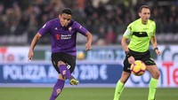 Fiorentina tak patah arang, percobaan demi percobaan membobol gawang Inter akhirnya membuahkan hasil di menit ke-73 melalui tendangan bebas Luis Muriel dari luar kotak penalti. Skor menjadi 2-3. Alberto Lingria/Reuters.